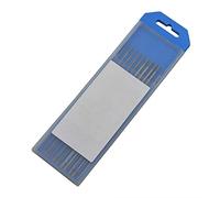 RIVERWELD Elettrodo di saldatura grigio grigio WC20 a fiumeweld a 2% Elettrodo tungsteno dimensioni assortite 1,6 mm x 150 mm e 2,4 mm x 150 mm 10pcs