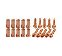 RIVERWELD Elettrodo plasma lungo CEBORA C1518 PR0065 e punte plasma lunghe C1370 da 1,0 mm, adatte per torce per taglio al plasma CP-50 P50 CB50, 20 pezzi