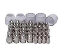 RIVERWELD P-80 Ugelli da taglio al plasma da 1,3 mm 80A Elettrodi Shield Torcia Kit di consumo di consumo 45pcs