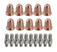 RIVERWELD PR0110 Elettrodo al plasma PD0116-08 Ugello della punta 0,8 e PC0116 FIT S45 Torcia per taglieri al plasma 20pcs
