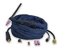 RIVERWELD WP 9 wp-9 F 125 Amp raffreddato ad aria TIG torcia completa testa flessibile 3,8 meters