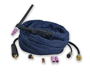 RIVERWELD WP 9 wp-9 F 125 Amp raffreddato ad aria TIG torcia completa testa flessibile 3,8 meters