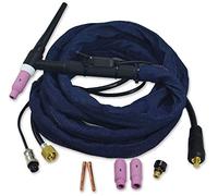 RIVERWELD wp17 SR17 12 Foot 150 Amp TIG di saldatura torcia con raffreddamento ad aria completo