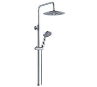RIVESHOP - colonna doccia in acciaio soffione tondo 25 e duplex - C15
