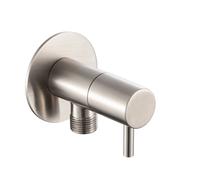 RIVESHOP - Rubinetto sottolavabo tondo in acciaio - SHOP0000204