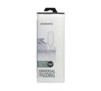 Rivestimenti per assi da stiro Brabantia 196423, sottostrato per asse da con imbottitura in viscosa 8 mm, 135x49 cm