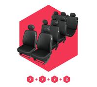 Rivestimenti Sedili per Citroen Jumper III (15 9 Set Da Coprisedili Auto