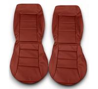 Rivestimenti Sedili Riferimenti Anteriori per VW Passat B5 1996 - 2005 Rosso