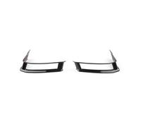Rivestimento Adesivo Interno 2 Pezzi Per Kia EV9 2024-2025 Guida A Sinistra Strisce Decorative Per Bocchette Di Ventilazione Laterali Anteriori Del Cruscotto HQGQCEZEK(Black)