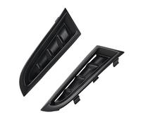 Rivestimento alettone Parafango 1 paio di modanature per prese d'aria laterali per paraurti anteriore nero opaco per auto, adatte per Impreza 2006 2007 Rivestimento laterale dell'auto