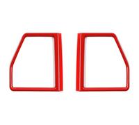 Rivestimento Altoparlante Auto Per Suzuki Per Jimny JB64 JB74 2019 2020 2021 2022 2023 Altoparlanti Per Portiere Auto Stereo Decorazione Copertura Finiture Per Audio(C-red)