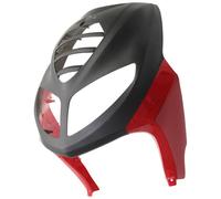 Rivestimento Anteriore Rosso-Nero Paraurti Mascherina Coperchio 1E40QMA Scooter