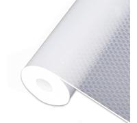 Rivestimento antiscivolo per cassetti della cucina, 44,5 x 500 cm, protegge da fuoriuscite, multiuso, per mensole e armadietti (trasparente)