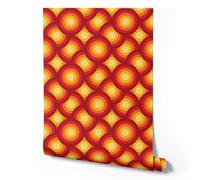 Rivestimento autoadesivo per mobili | Pellicola decorativa da tagliare per personalizzare armadi, ante, tavoli, mensole e cassettiere - 50x100cm - cerchi colorati