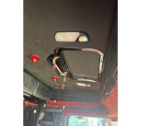 Rivestimento Cabina Nero In Simil Camoscio Elastico Con Adesivo Spray