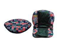 Rivestimento + Cappottina Seggiolino Auto Ovetto Pam Green Scacchi /