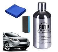 Rivestimento Ceramico per Auto | Riparazione Vernice A Lucidità Elevata 100ml | Con Asciugamano E Spugna Per La Rimozione Dei,Per Esterni Di Autoveicoli Camion SUV RV Cerchioni Motociclette