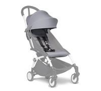 Rivestimento colorato 6+ Babyzen YOYO+, Stone - Include cuscino, Cappottina abbinata e tasca posteriore con cerniera - Richiede il telaio YOYO2 (Venduto a parte) (BZ10104-14), 0.4 kilograms