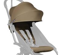 Rivestimento colorato 6+ Babyzen YOYO+, Toffee - Solo tessuti: Cuscino, Cappottina abbinata e tasca posteriore con cerniera - Richiede il telaio YOYO2 (Venduto a parte)