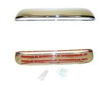 Rivestimento cromato per la terza luce del freno per Mazda MX5 NC e NCFL cabr...