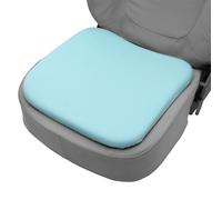 Rivestimento Cuscino Sedile Auto Quadrato Blu Chiaro Seta Lattea 1pz