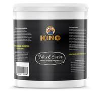 KING BLACK COVER, Pittura Effetto Lavagna, Magnetico, per Interni (NERO, 1Kg)