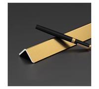 Rivestimento decorativo for paraurti for mobili, strisce di rifinitura for bordi angolari, strisce di protezione for bordi adatte for la protezione e la decorazione di varie pareti (oro lucido, 2,4 m