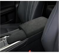 Rivestimento dei pulsanti del per volante per dell'auto per RX450h 2016-2022, coperchio della scatola del bracciolo(Nero)