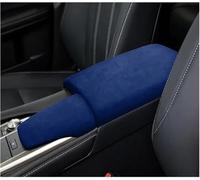 Rivestimento dei pulsanti del per volante per dell'auto per RX450h 2016-2022, coperchio della scatola del bracciolo(Blu)