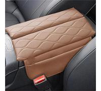 Rivestimento Del Bracciolo Della Console Centrale Per CLS Classe 2018-2023, In Pelle, Antigraffio. Protettore(Brown3)