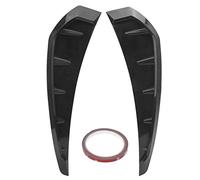 Rivestimento del parafango laterale, rivestimento del rivestimento del parafango laterale della coppia, rivestimento del rivestimento della presa d'aria, decorazione esterna per auto universale nera l