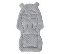 Rivestimento del sedile del passeggino - tampone morbida cotone pieghevole bambino, pieghevole per bambini | Rilegatore di sedili da passeggino reversibile perr carrello di carrello perr bambi