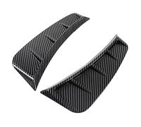 Rivestimento della Presa d'Aria Laterale del paraurti, Copertura della Presa d'Aria Laterale in ABS Modifica Esterna Anteriore in Stile Fibra di Carbonio Universale per Auto