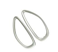 Rivestimento dell'anello del condizionatore d'aria Car Styling Cruscotto Aria Condizionata Cornice di sfiato Decorazione Copertura Trim, for Volvo V40 2013-2017 Accessori interni automobilistici