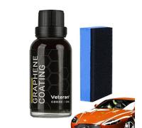 Rivestimento di grafene per auto - strato di ceramica per veicoli da 30 ml, spray per mantello protettivo nano | Protezione della superficie portatile per auto, potenziatore di lucentezza anti-scratch