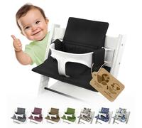 Rivestimento di ricambio per cuscino compatibile con Stokke Tripp Trapp | Set di cuscini riduttore per sedile, mod. 2