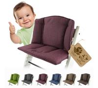 Rivestimento di ricambio per cuscino compatibile con Stokke Tripp Trapp | Set di cuscini riduttore per sedile, mod. 1 pezzo