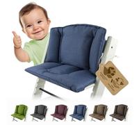 Rivestimento di ricambio per cuscino compatibile con Stokke Tripp Trapp | Set di cuscini riduttore per sedile, mod. 1 pezzo