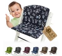 Rivestimento di ricambio per cuscino compatibile con Stokke Tripp Trapp | Set di cuscini riduttore per sedile, mod. 1 pezzo