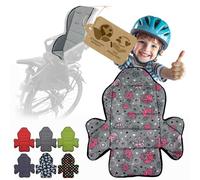 Rivestimento di ricambio per cuscino [cuscino per bambini seggiolino bicicletta] compatibile con Römer Jockey MOD 2 (gufo $2)