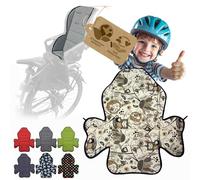 Rivestimento di ricambio per cuscino [cuscino per bambini seggiolino bicicletta] compatibile con Römer Jockey MOD 2 (gufo $3)