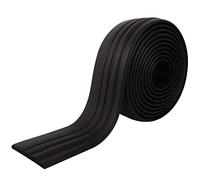 Rivestimento flessibile per pavimenti, autoadesivo, con pellicola adesiva e rivestimento per calafataggio e battiscopa per base a parete, 5 m x 98 mm