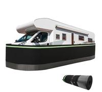 Rivestimento for camper senza foratura, rivestimento for camper con rete di ferro nella parte inferiore, facile installazione for esterni di case mobili(38in-85ft)