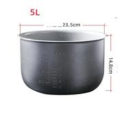 Rivestimento for cuociriso da 3 litri, 4 litri, 5 litri, compatibile con Midea, nucleo interno della pentola in ceramica smaltata(5L)
