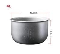 Rivestimento for cuociriso da 3 litri, 4 litri, 5 litri, compatibile con Midea, nucleo interno della pentola in ceramica smaltata(4L 2)
