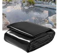 Rivestimento for laghetto in HDPE Morbido da 5 Mil, Pellicola Impermeabile | E resistente For sottofondo di piscine, coperture di tetti, giardini, piccoli stagni(6x8m)