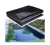 Rivestimento for laghetto Spesso 8 Milioni, Rivestimento for laghetto Preformato HDPE Lungo 1-18 m Facile Tagliare, sottostrato for fontane, cascate, acquacoltura(2x4.5m)