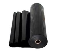 Rivestimento impermeabile flessibile per laghetto per giardini acquatici, sottofondo nero per laghetti da pesce e cascate da cortile, disponibile in 4,6 m, 6,1 m, 7,6 m, 9,1 m, 40,7 m, 12,2 m