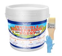 Rivestimento impermeabile trasparente, 2 kg, sigillante in plastica liquida, invisibile, perdita universale, per interni ed esterni