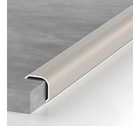 Rivestimento in alluminio da 90 cm, 3 pezzi, protezione per piastrelle resistente agli urti, installazione facile e veloce per pareti (Sle 5, 20 mm)